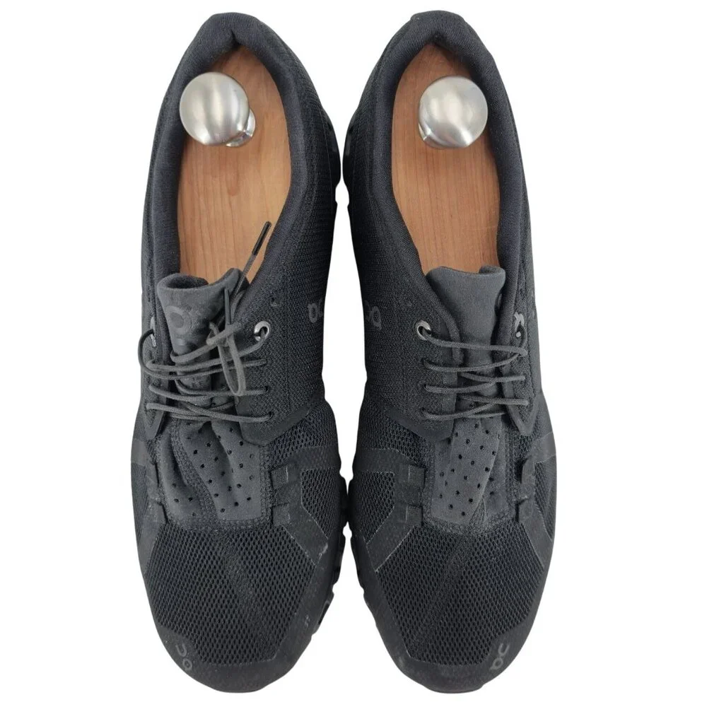 ON Art. Cloud Waterproof Swiss Running Sneakers Womens 8.5M Black Athletic Shoes - Picture 4 of 11